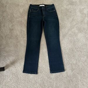 Vintage America Dark Blue Straight Leg Jeans
